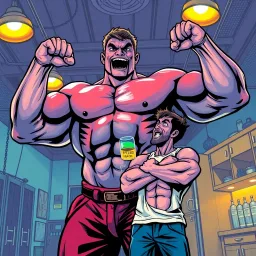 Musclebound Deception - Text-based game