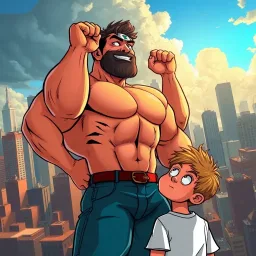 Musclebound: Secrets of the Spawn - Text-based game