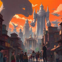Titans Among Us - Text-based game