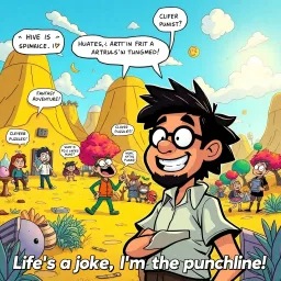 Comedic Chronicles: Pun & Games