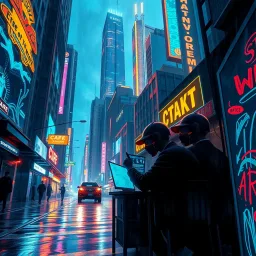 Code-Punk Conspiracy - Text-based game