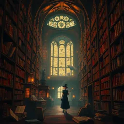 Echoes of the Library - Text-based game