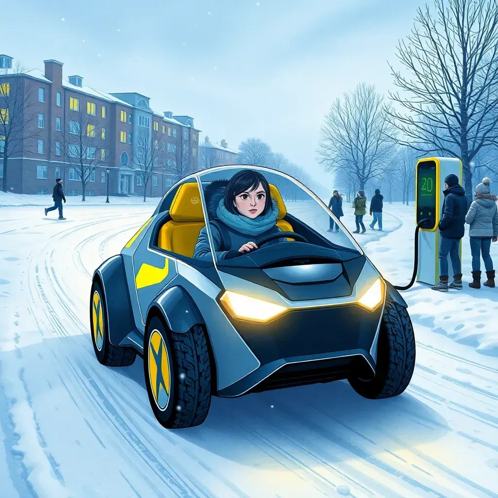 Charge Ahead: Snowstorm Showdown