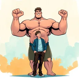 Musclebound Love - Text-based game