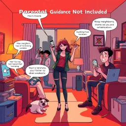 Parental Guidance Not Included - Text-based game