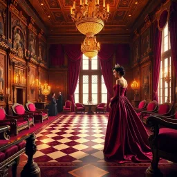 Queen's Gambit - Text-based game
