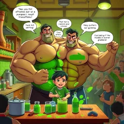 Muscle Deception - Text-based game