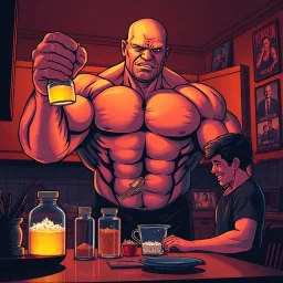 Musclebound Deception - Text-based game