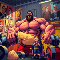 Musclebound Deception - Text-based game