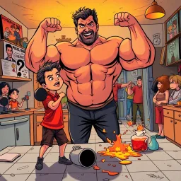 Bulked Up: The Unintended Transformation - Text-based game