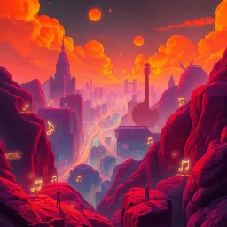 Electric Odyssey: Face the Music - Text-based game