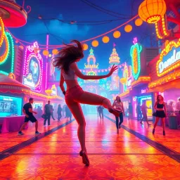 Danceland Chronicles: Carrie Lucas' Starlit Showdown - Text-based game