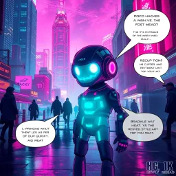 Poco Seven: The Mind Heist - Text-based game
