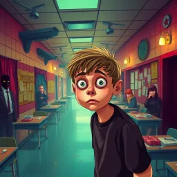 Detention Dystopia - Text-based game