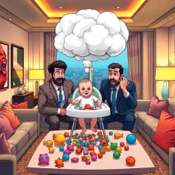 Baby Burps and Bankruptcy - Text-based game