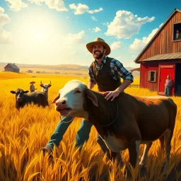 Royal Ruckus: Ranch Reformation - Text-based game