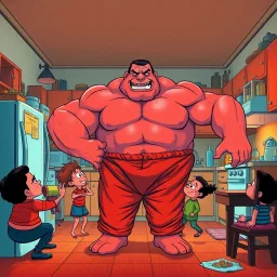 Musclebound Madness - Text-based game