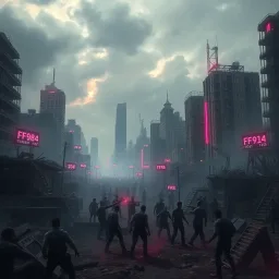 Twitch Plays the Apocalypse - Text-based game