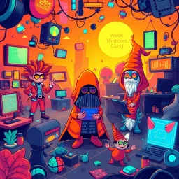 Web Wizards: The Standards Quest - Text-based game