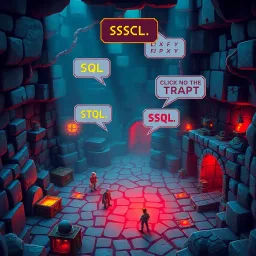 SQL: The 3D Dungeon Query - Text-based game