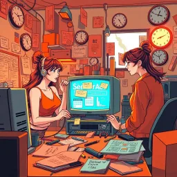 Cash & Chaos: Sisterhood Survival - Text-based game