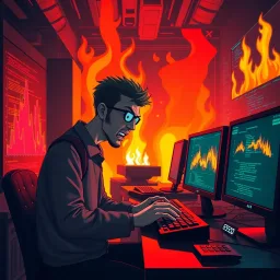 Flamewatch: Optimization Odyssey - Text-based game