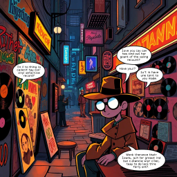 Tune Hunter - Text-based game