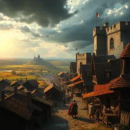 Medieval Life Simulator: Shadows & Kings - Text-based game