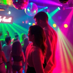 Under the Neon Lights - Text-based game