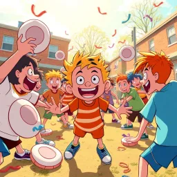 Wedgie Wars: Schoolyard Showdown - Text-based game
