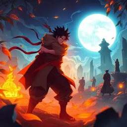 Tales of the Nine Shadows - Text-based game
