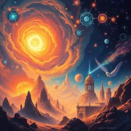 Infinite Constellations - Text-based game