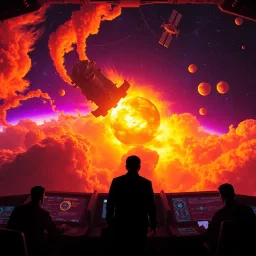 Cosmic Reentry: The Last Voyage - Text-based game