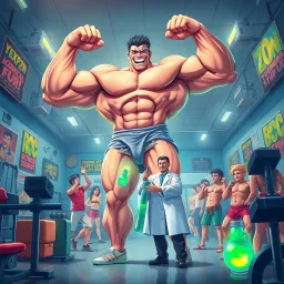 Musclebound Odyssey - Text-based game