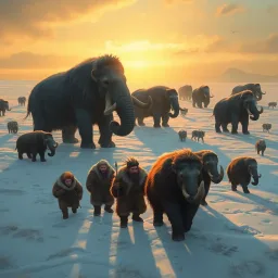 The Great Mastodon Migration - Text-based game
