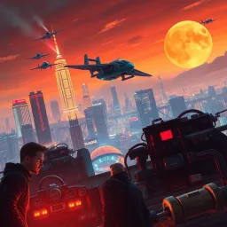 HydroHustle: VTOL Vendetta - Text-based game