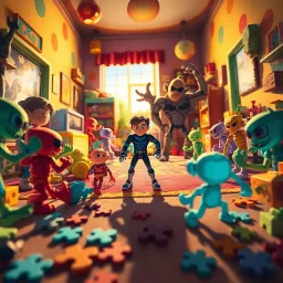 Toybox Uprising - Text-based game