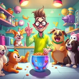 Hypno-Paws: The Feeder of Inspiration - Text-based game