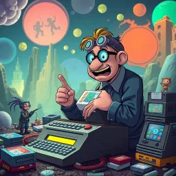Floppy Adventure: The Quest for Vintage - Text-based game
