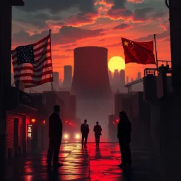 Nuclear Fracture: The Race for Power - Text-based game