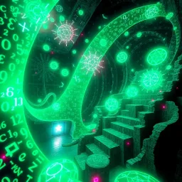 Spinning Glyphs - Text-based game