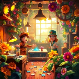 Poppy Logic: Code & Chaos - Text-based game