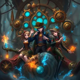 Clockwork Kinks: The Arcane Affair - Text-based game
