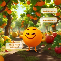 Fruit Frenzy: Citrus Showdown - Text-based game