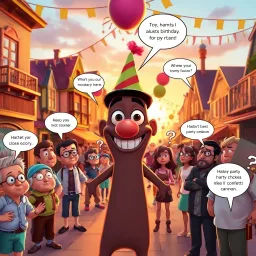 Diddy’s Party Panic - Text-based game