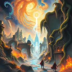 Chronicles of the Shattered Realm - Text-based game