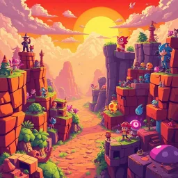 Pixel Paradox: The Retro Rumble - Text-based game