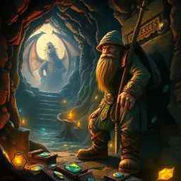 Dwarven Chronicles: The Bane of the Ancient Mountain - Text-based game