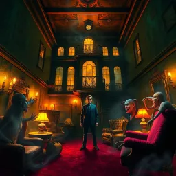 Transformation Mansion - Text-based game