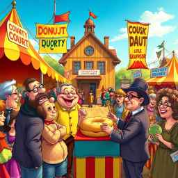 County Conundrum - Text-based game